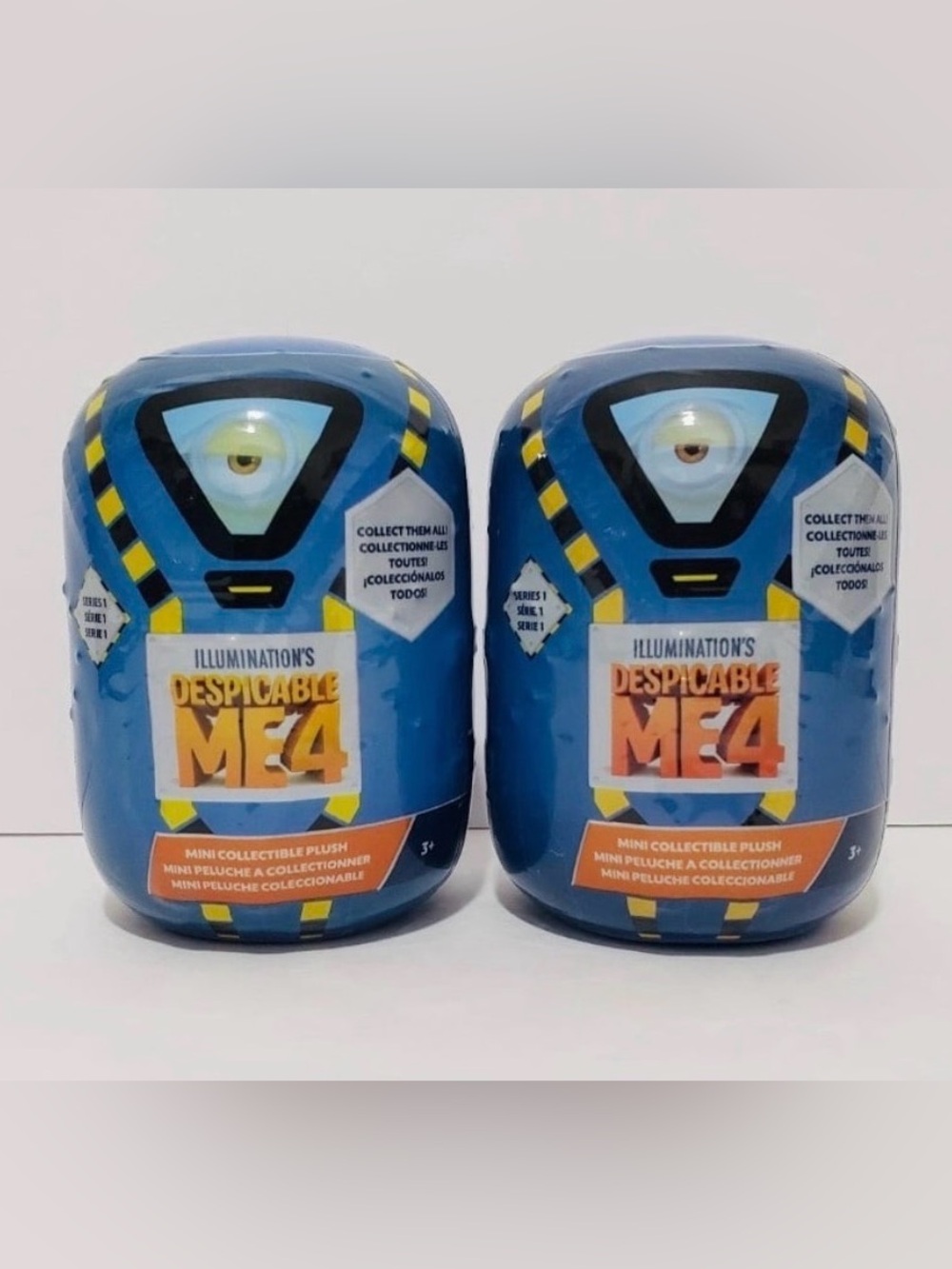 🆕 Minions Despicable Me 4 Mini Stylized Capsule Plush Surprise Collectible